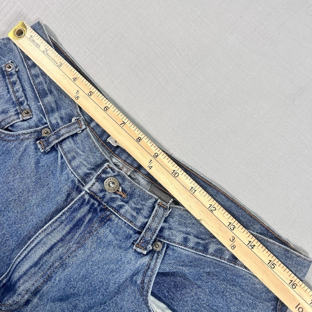 Y2K Urban Pipeline Jeans 34x34 (32x33) Men 2000s 00s Baggy Wide Relaxed Straight - Picture 4 of 13